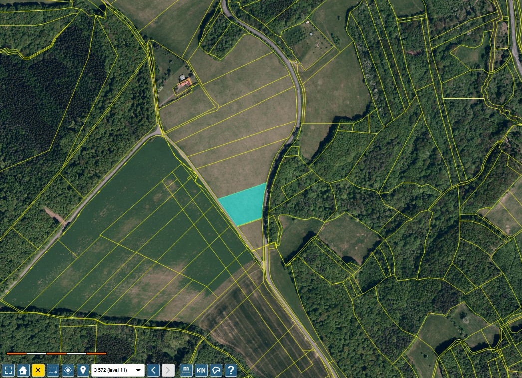 Polnosti Doubravy (31 Kč/m2) výměra 3.810 m2 - 2