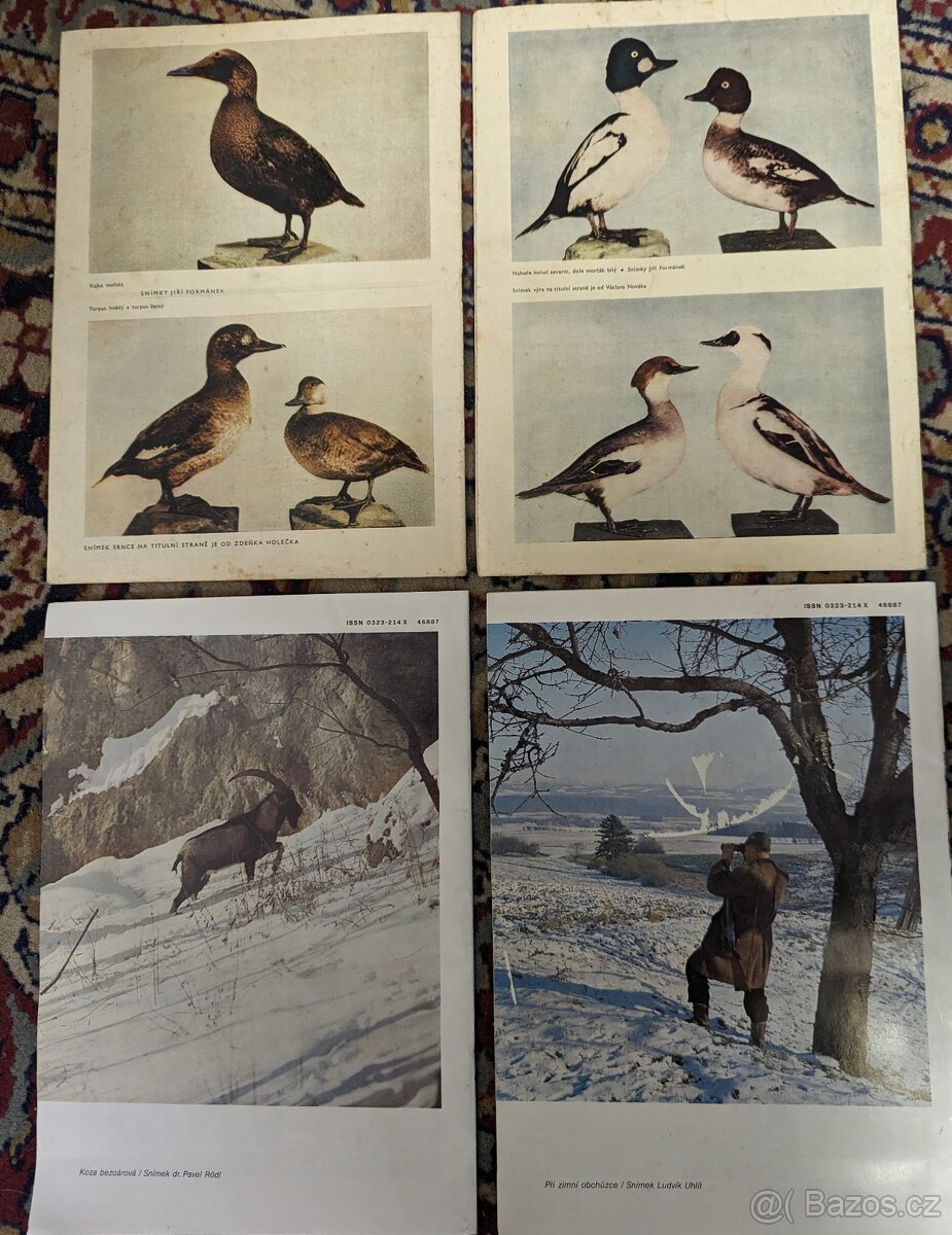 časopisy myslivost 60 - 80. léta - 2