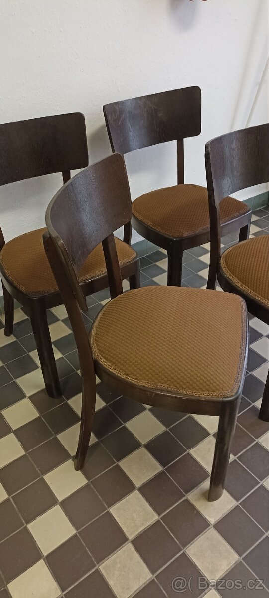 Starožitné židle Halabala - 2