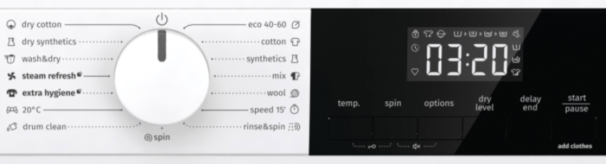 Gorenje pračka se sušičkou (8 kg | 5 kg) - 2