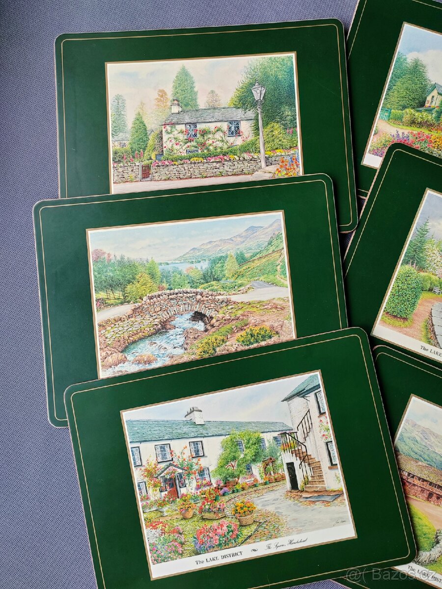 Sada 6 prémiových podložek od PIMPERNEL (Anglie) - 2