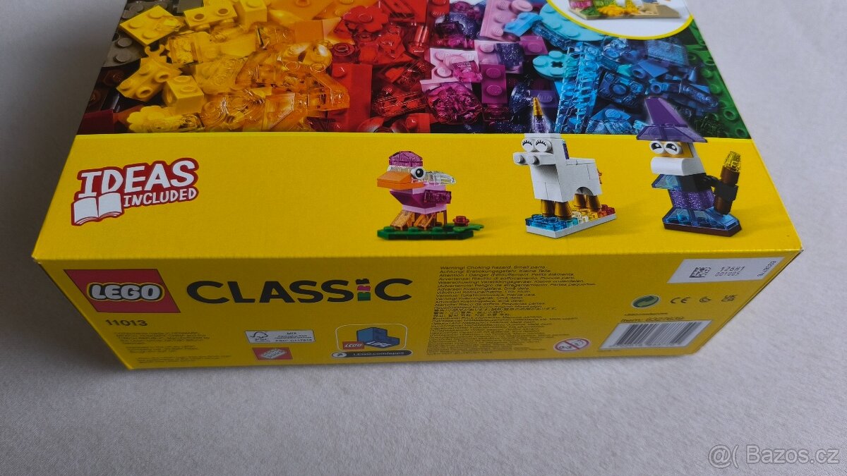 LEGO 11013 Classic Průhledné kreativní kostky - 2