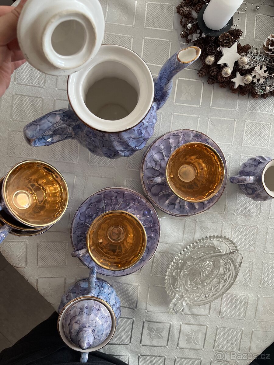 Kompletní keramický čajový servis - 2