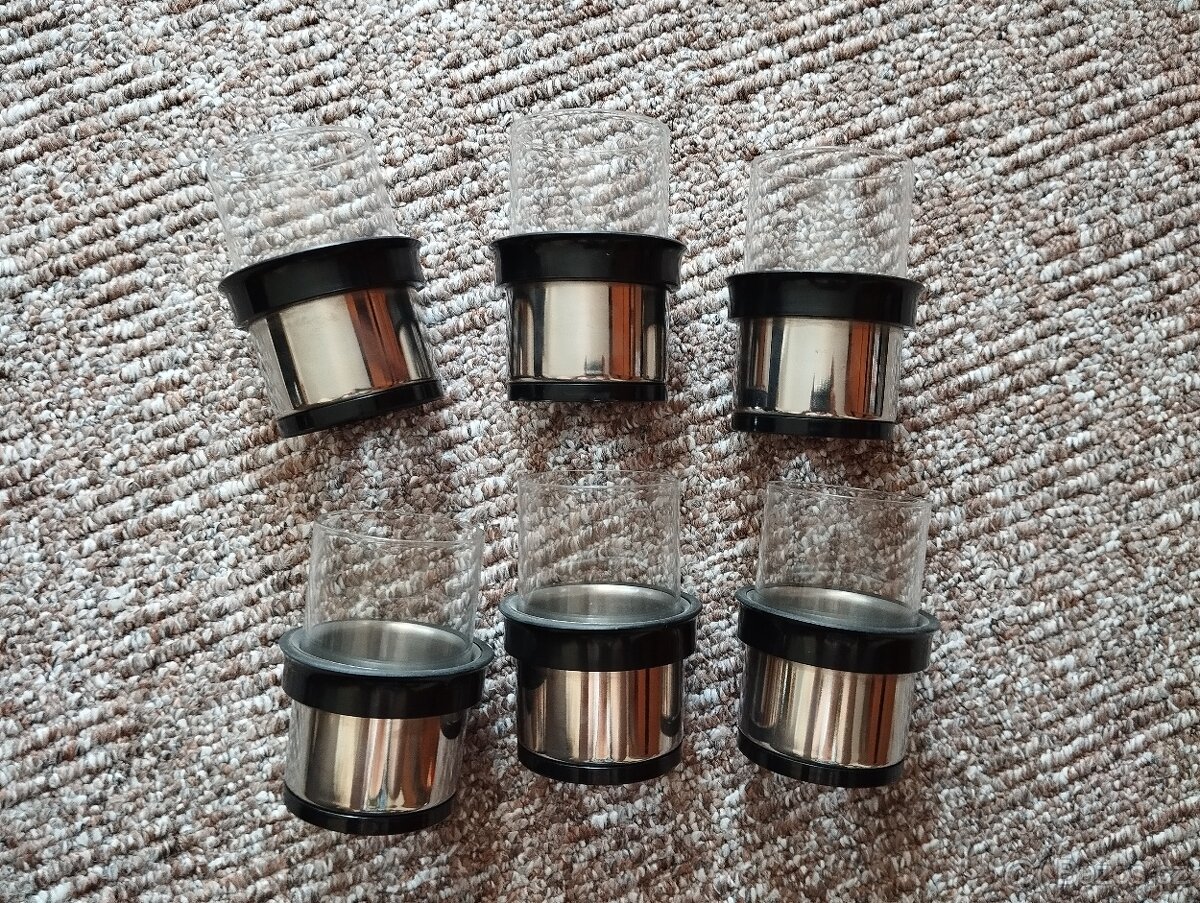 Sklenice na kávu Toner Stainless Czechoslovakia - 2