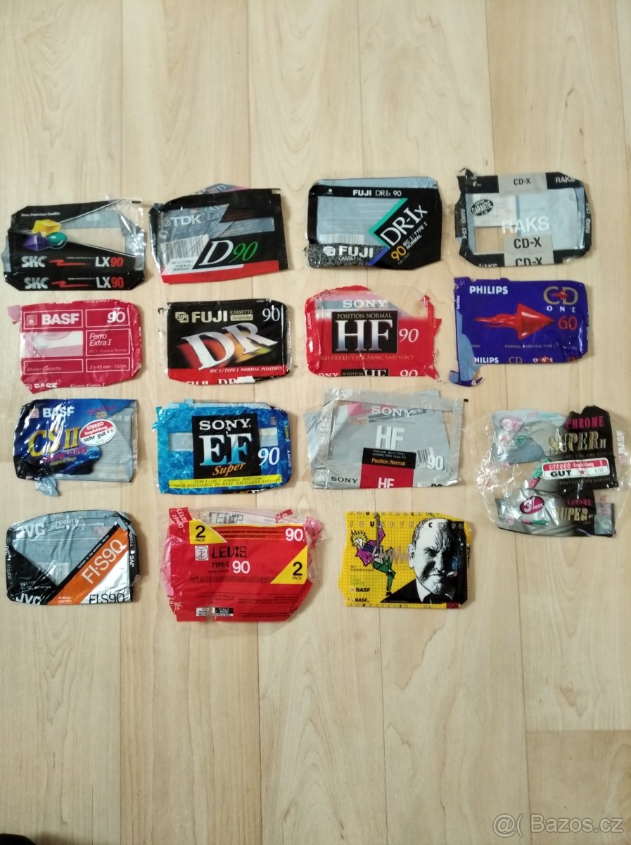 Retro obaly od audio kazet - 2