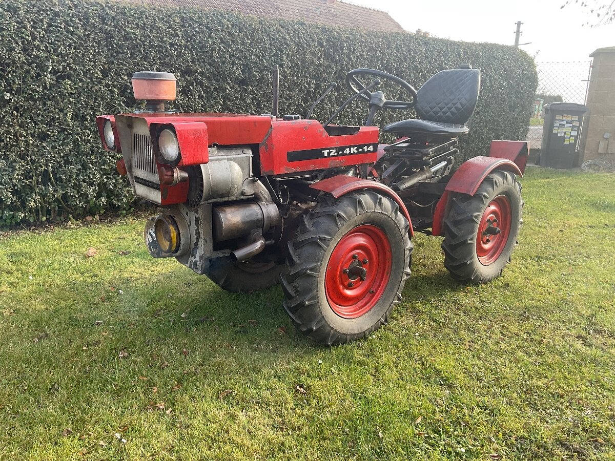 Prodám malotraktor TZ-4K-14 - 2