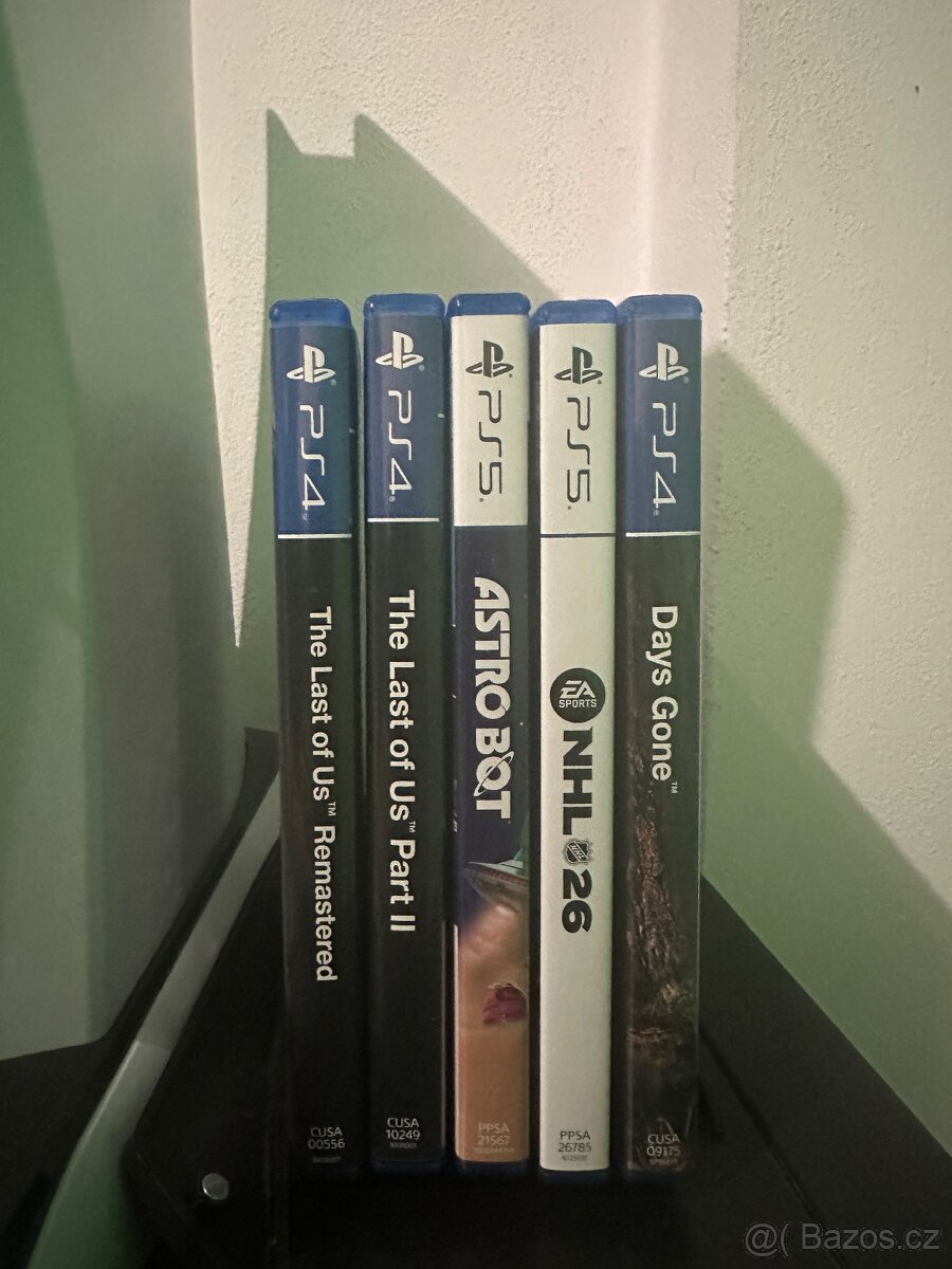 🎮 PlayStation 5 (mechanika, 1 TB) + 5 her + držák FIXED - 2