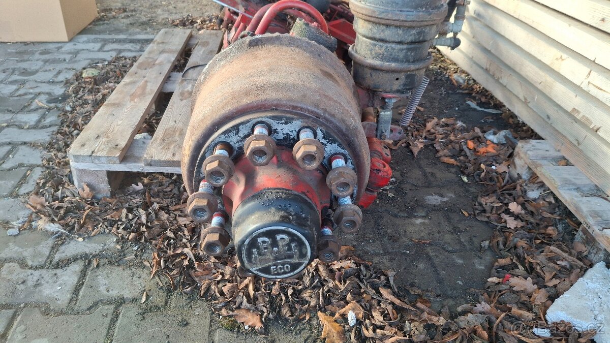 Náprava z návěsu - řiditelná - 2