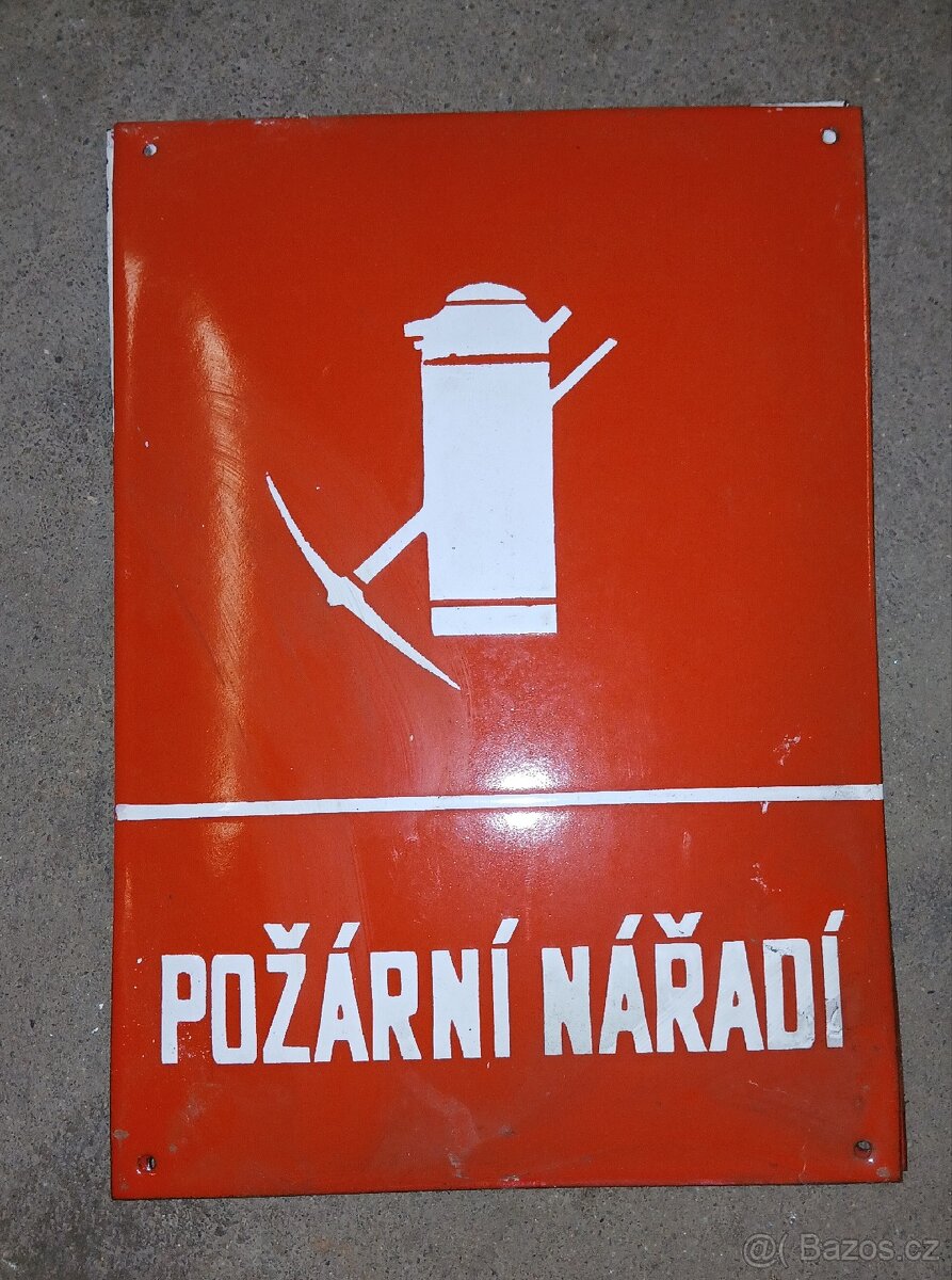 Smaltované cedule - 2