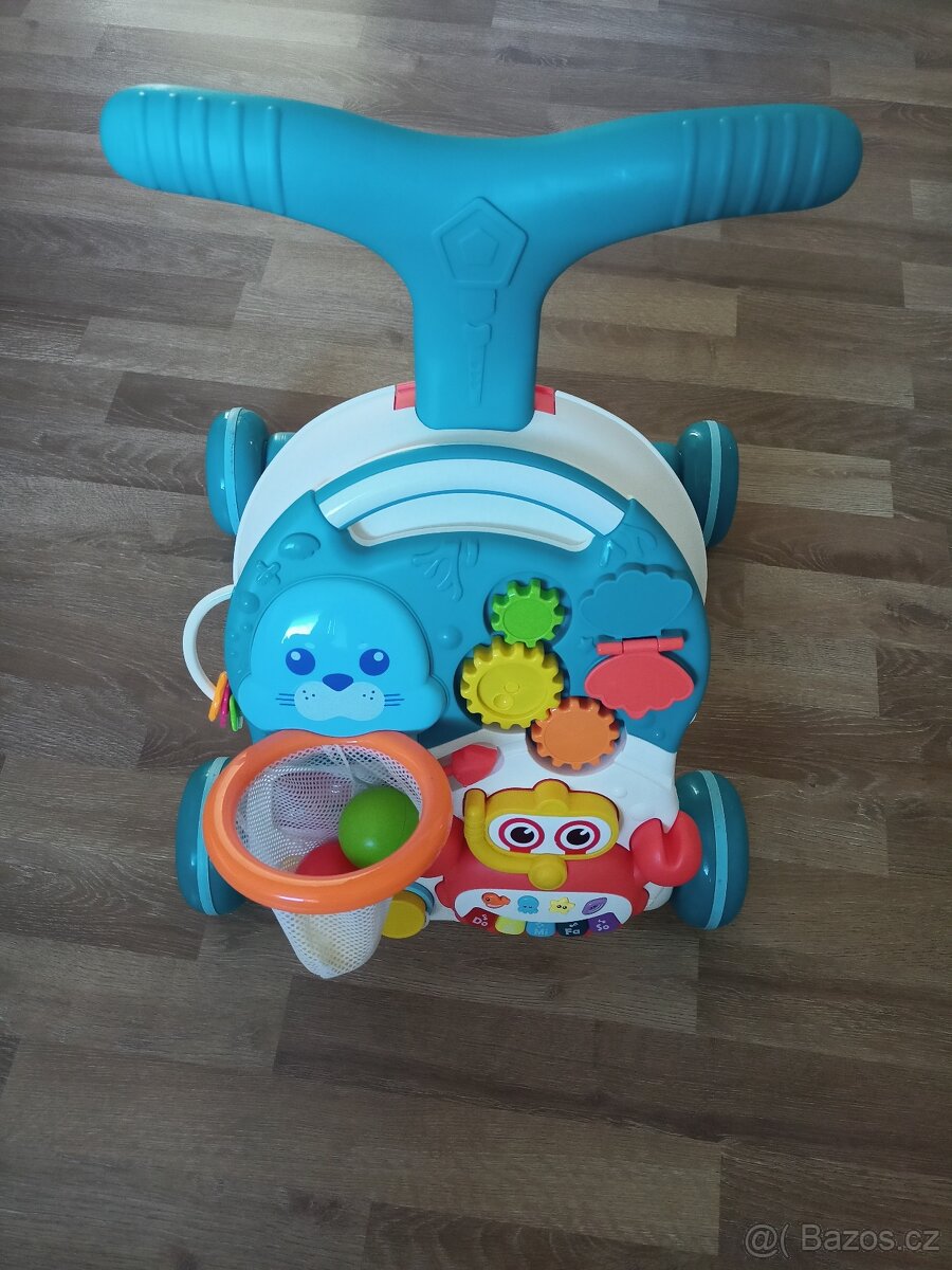 Interaktivní chodítko/stoleček 2v1 - 2