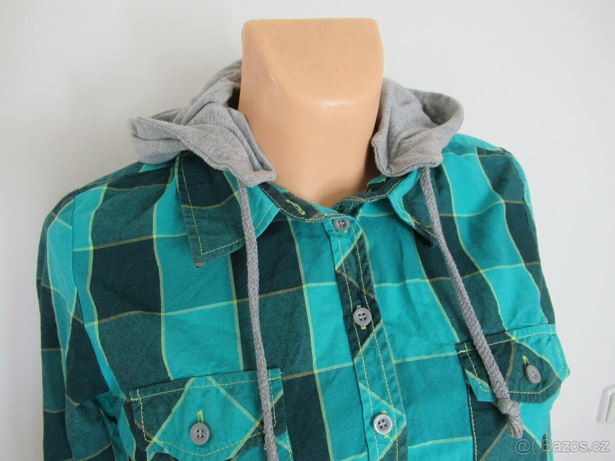 dámská košile s kapucí STRAUSS M - 2