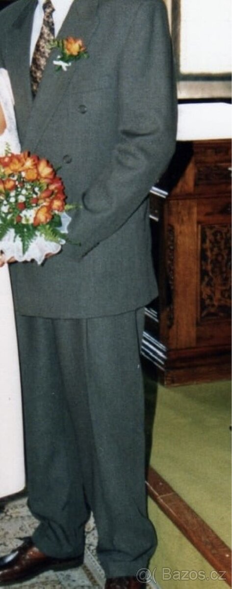 Prodám pánský společenský Labra. d. or vel. 54-56 - 2