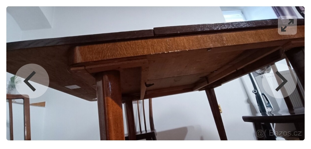 Stůl a židle masiv - 2