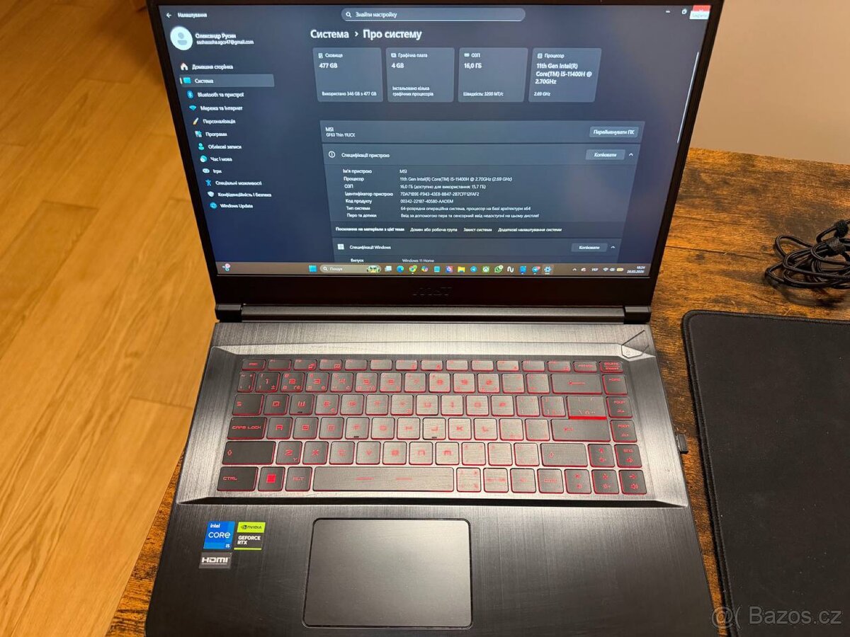 Prodám notebook ve velmi dobrém stavu (jako nový) - 2