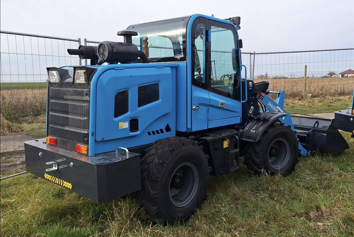 Kolový nakladač kloubový 1t - 2