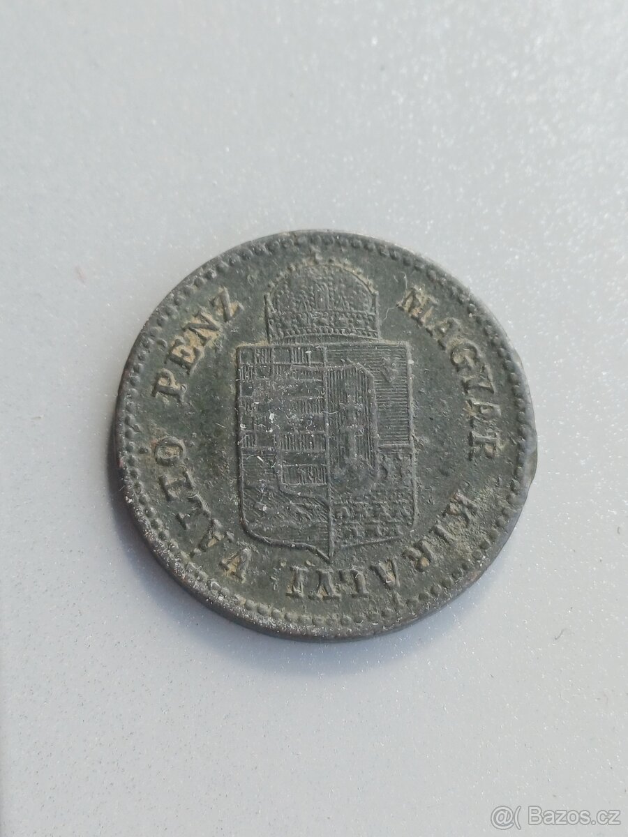 1 krejcar 1878 KB vzácný - 2