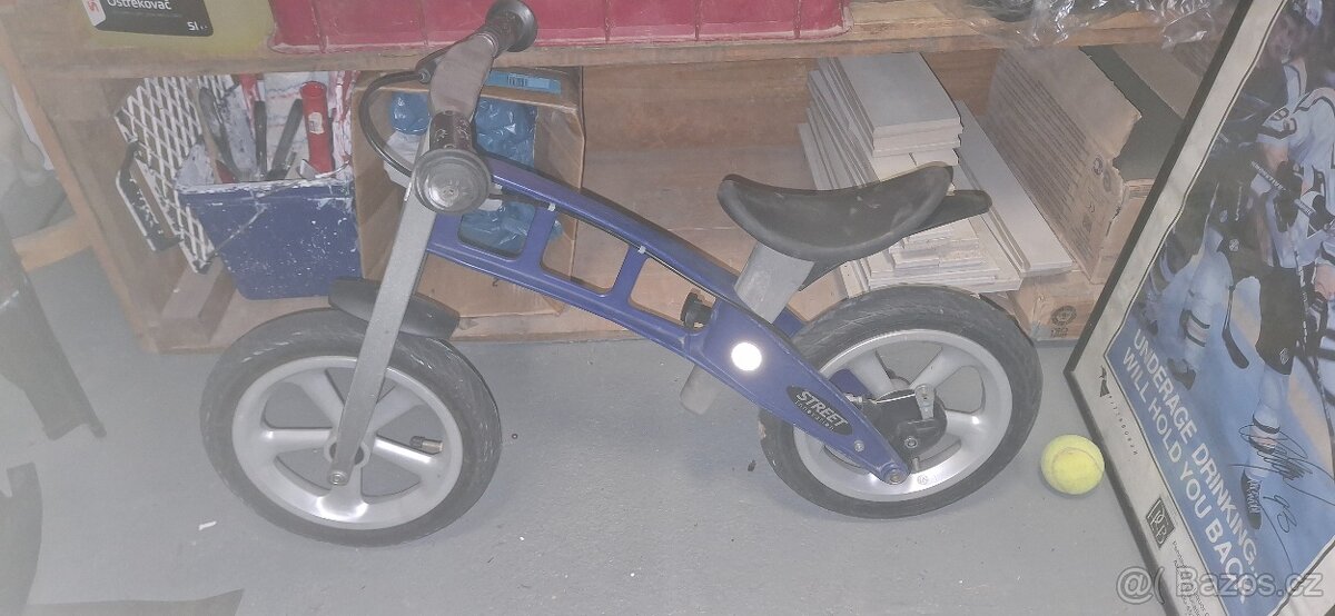 Dětské odražedlo firstbike plus ski set - 2
