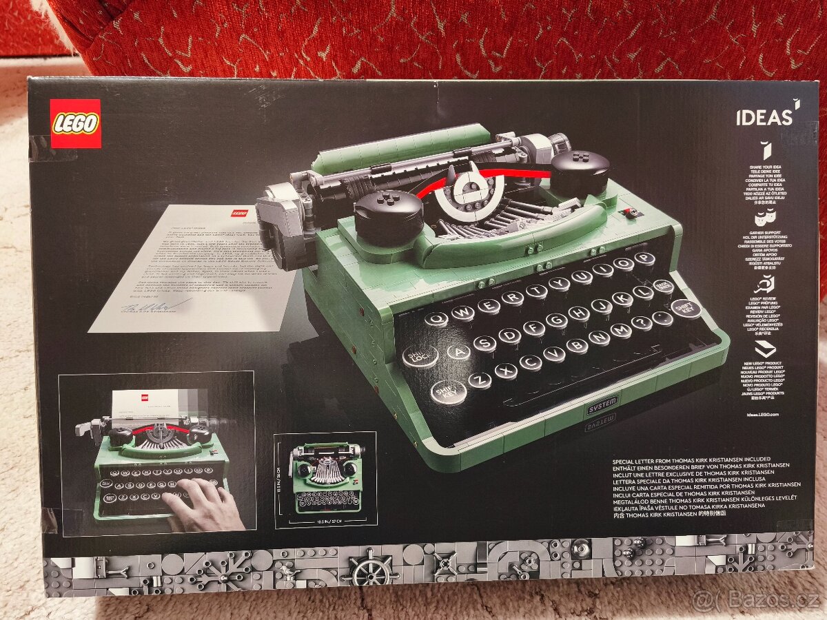 Lego Ideas 21327 Psací stroj - 2