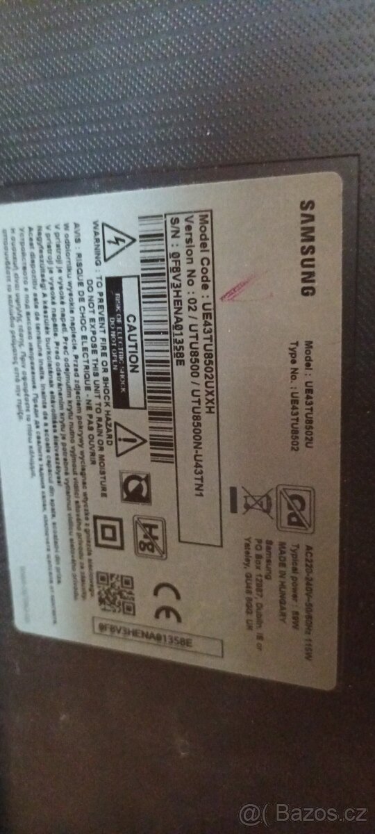 TV SAMSUNG 43" - 2