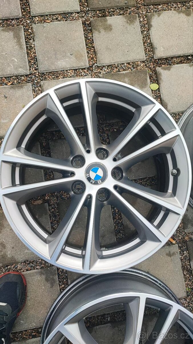 BMW hliníková ráfky 4 x originální - 2