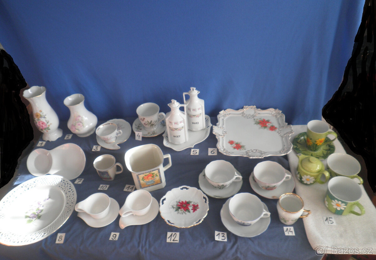 Porcelán různý - 2