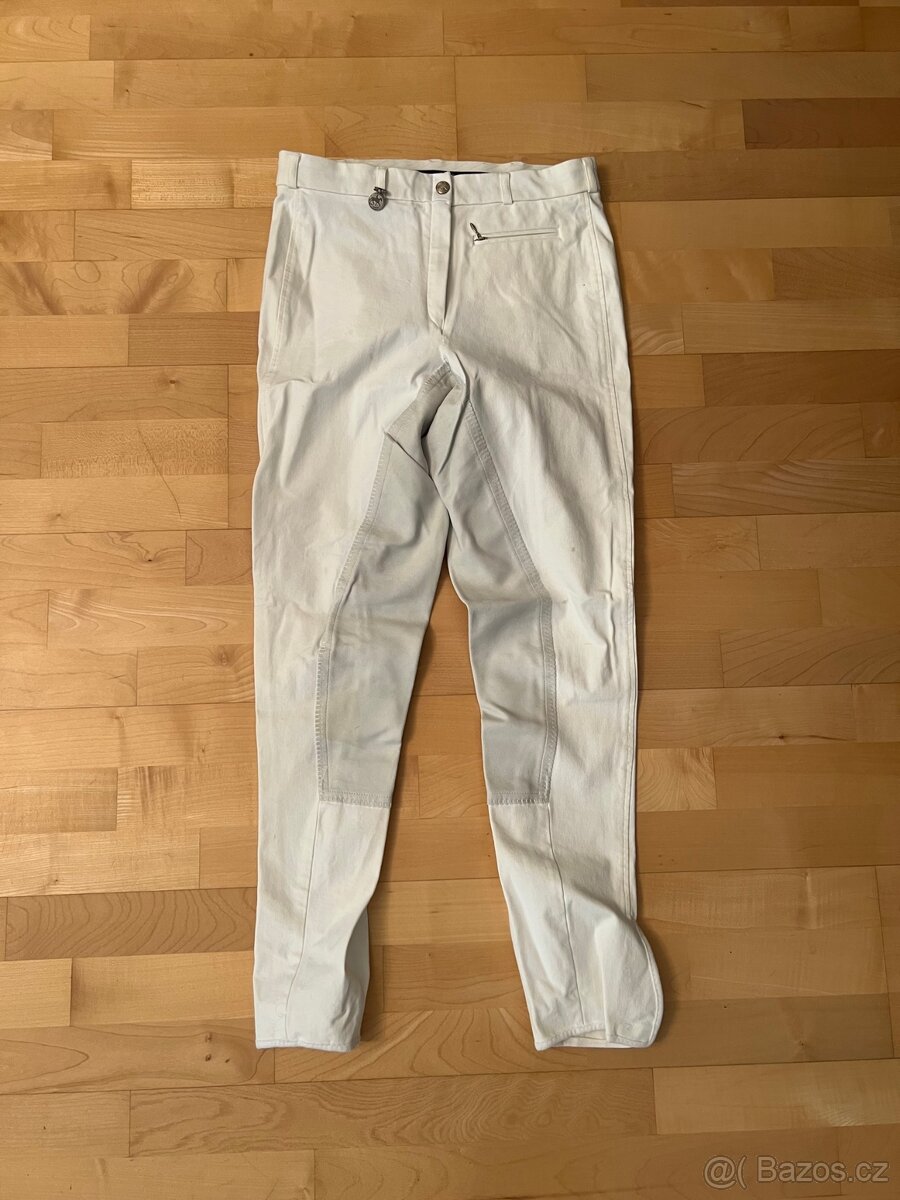 Závodní rajtky bílé - Pikeur, Euroline, KHM - 2