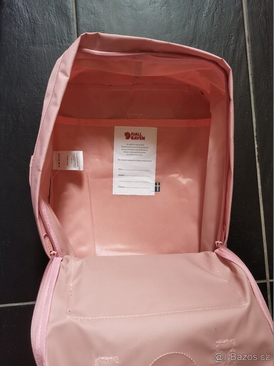 Nový batoh Fjällräven Kanken ružový - 2