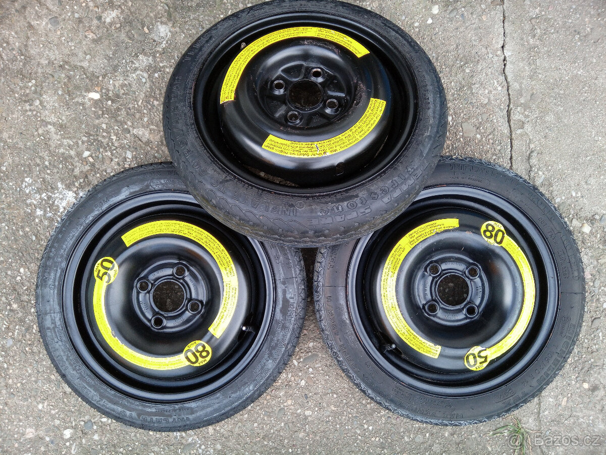 VW UP Škoda Citigo Seat Mii R14 dojezdové pneu - 2