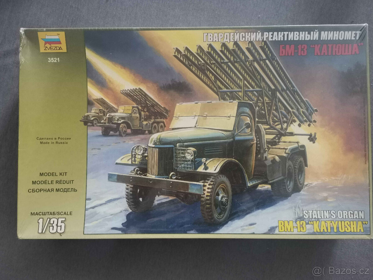 Stalinovy varhany BM-13 "Kaťuša" | Zvezda | 3521 | 1:35 - 2