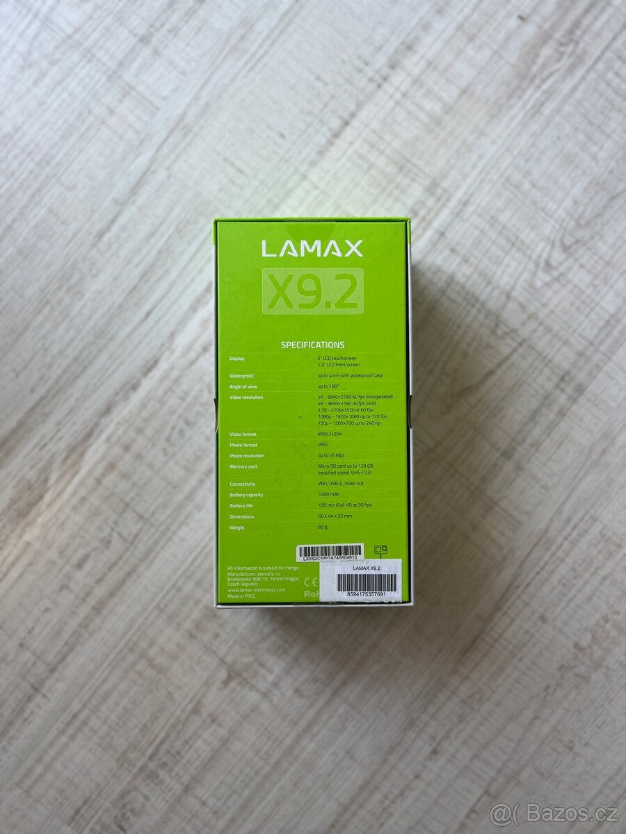 LAMAX X9.2 – Akční kamera – NEROZBALENO - 2