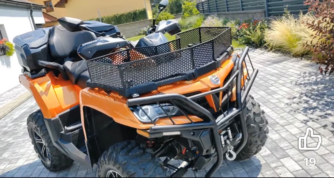 Přední koš na čtyřkolku univerzální - 2