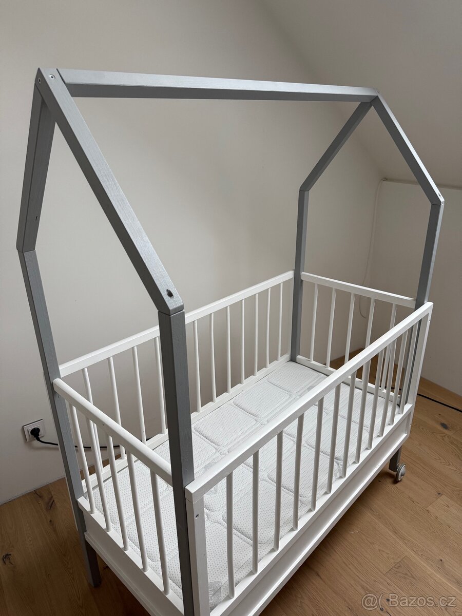 Dětská domečková postýlka - 2