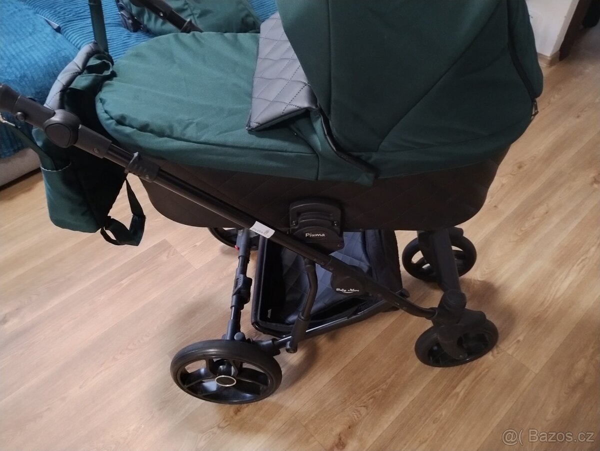 Kombinovaný kočárek BABY merc PIUMA - 2