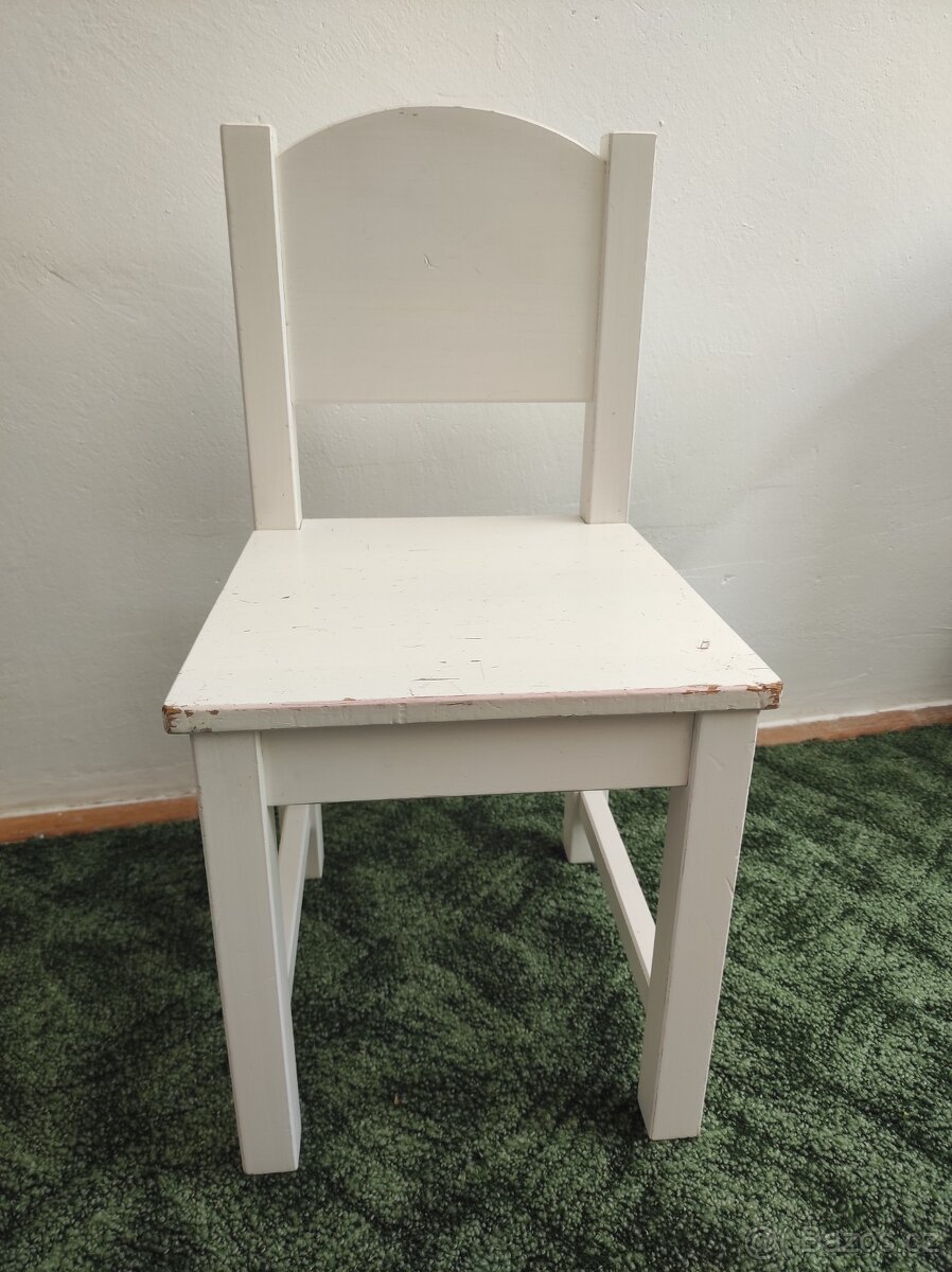 Dětská židlička IKEA Sundvik bílá - 2