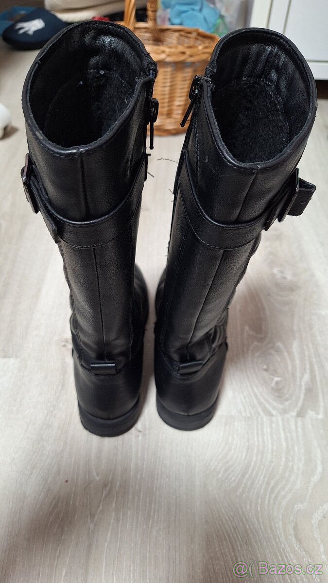 Kozačky černé - 2
