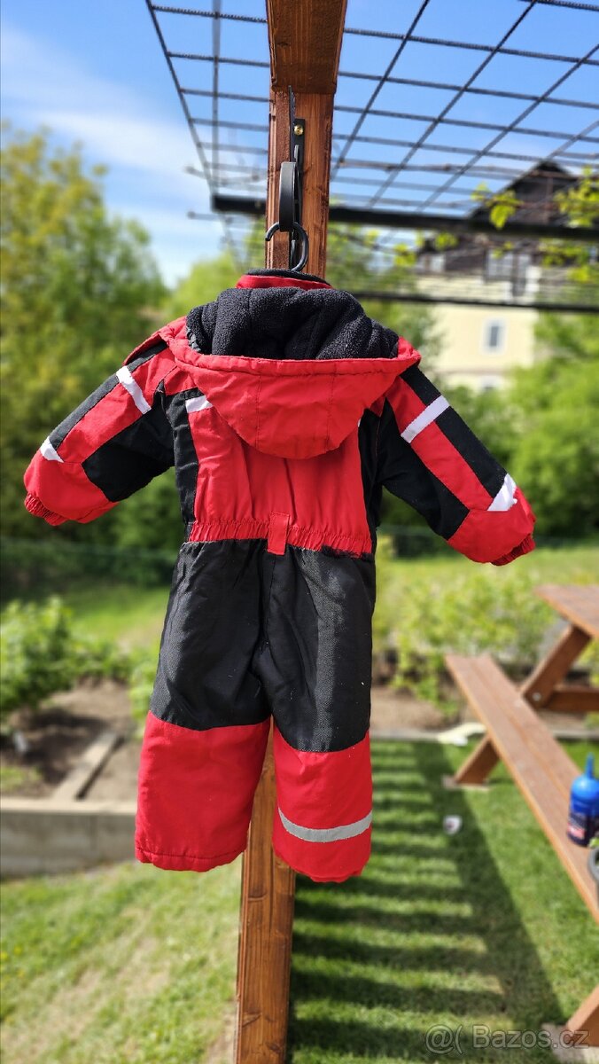 Zimní teplá kombinéza vel.86 - 2