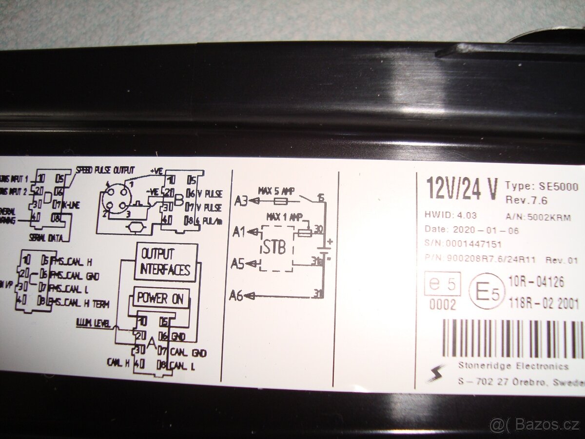 digitální tachograf - 2