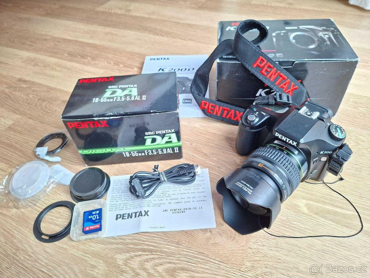 Pentax K200D + 18-55 mm - 2