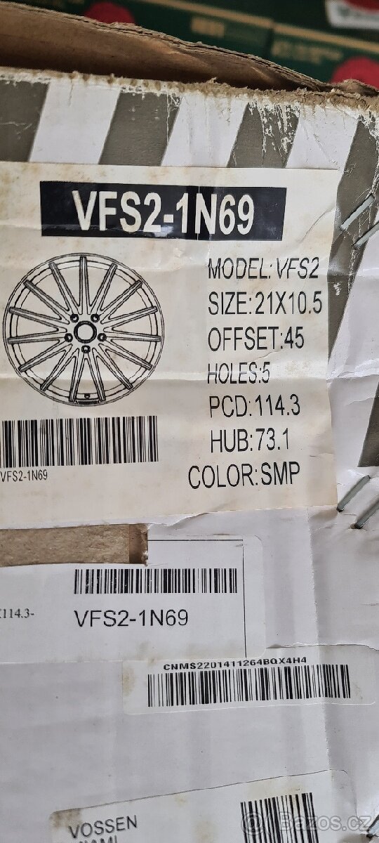 Vossen VFS2 R21 nové - 2