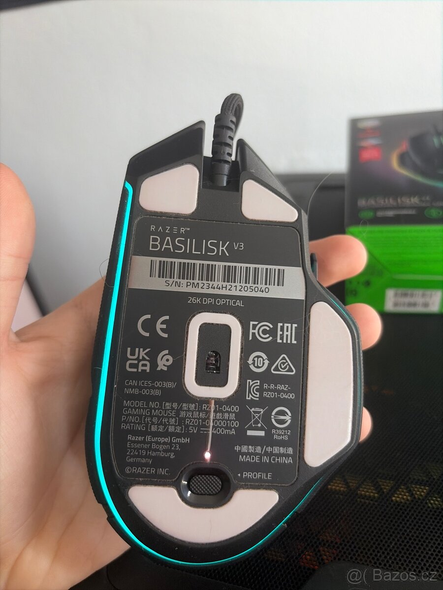 Razer basilisk V3 herní myš - 2