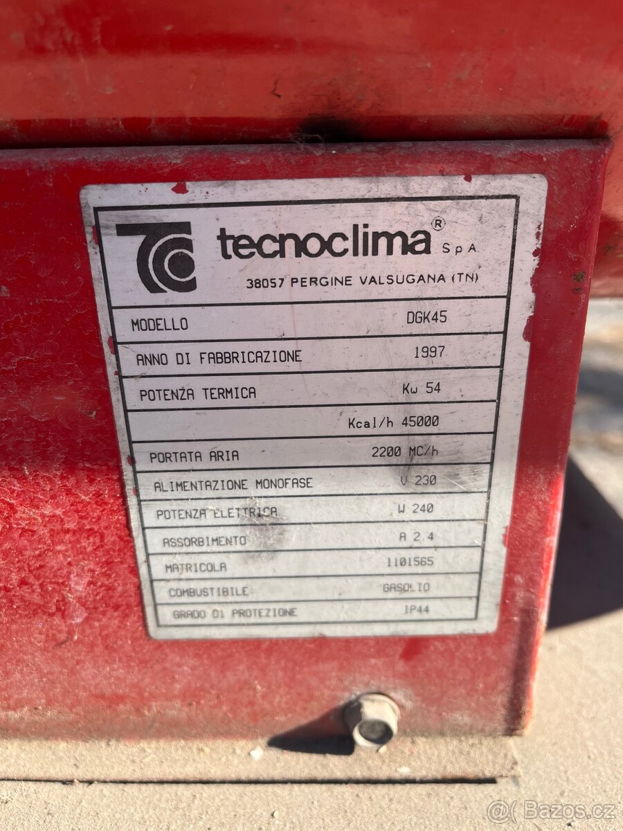 Prodám naftové topení - 2