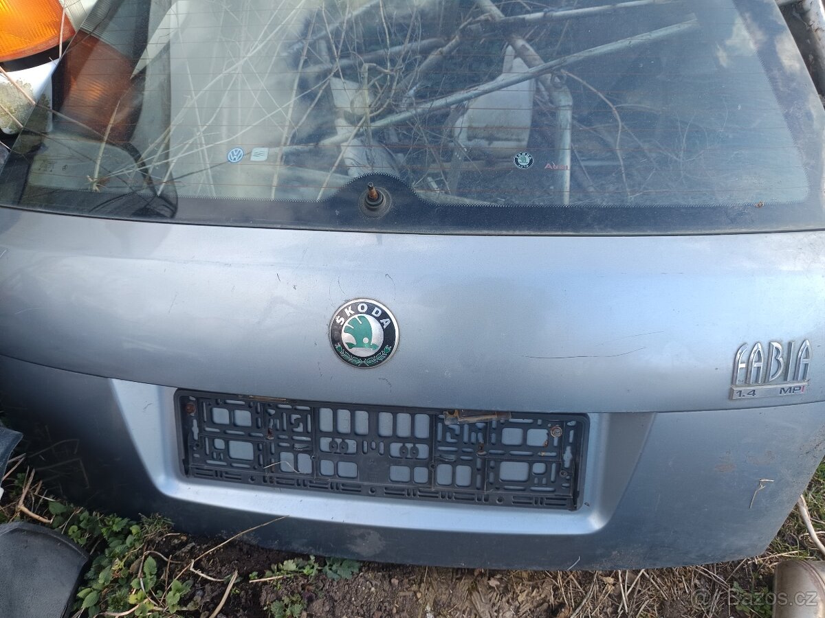 Dveře fabia nekompletní hatchback - 2