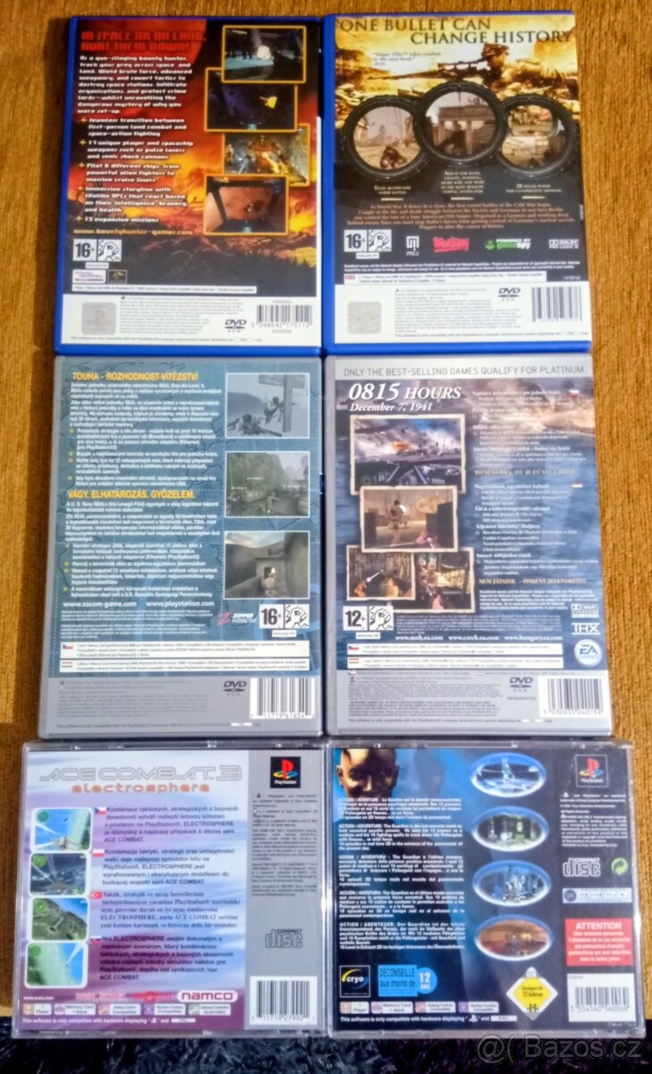 Prodám originální hry na PS2 a PS1 - 2