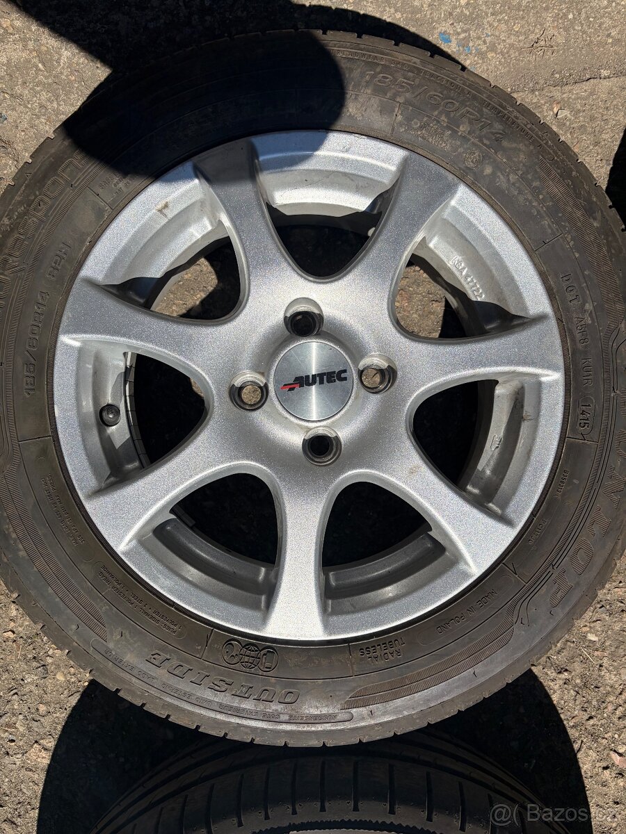 Autec 4x100 R14 5.5J ET38 - 2