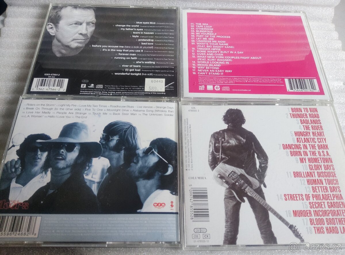 Cd - Best - E. Clapton , Morcheeba , Doors , B. Springsteen - 2