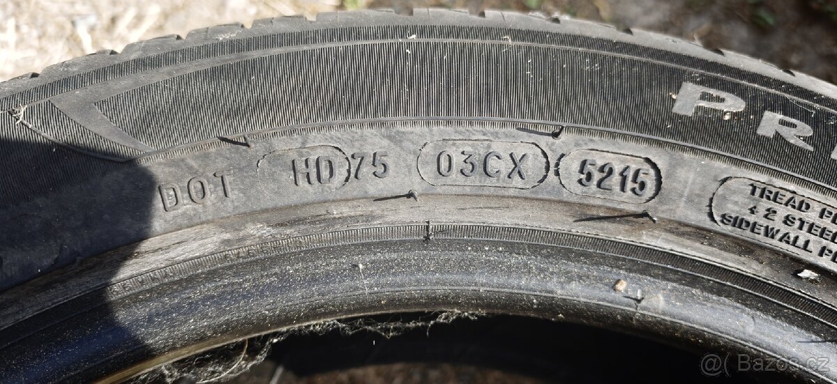 2x 205/50/17 Michelin letní - 2