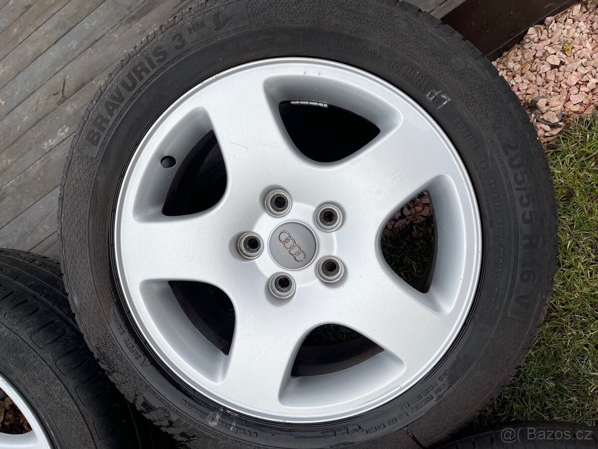 Sada komplet kol Audi, Seat, Škoda, VW, 205/55 r16 - 2