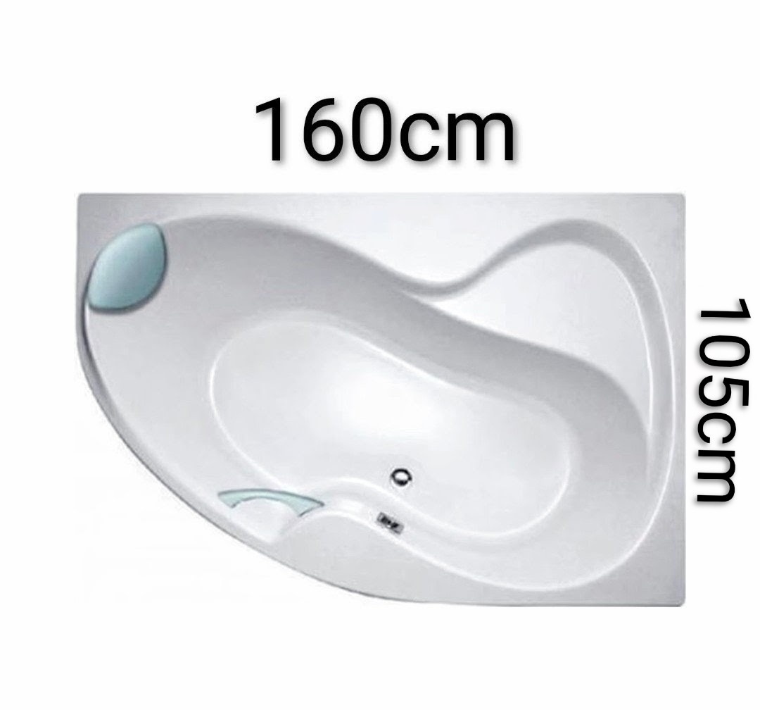 NOVÁ rohová vana ROSA II 160 x 105cm - 2