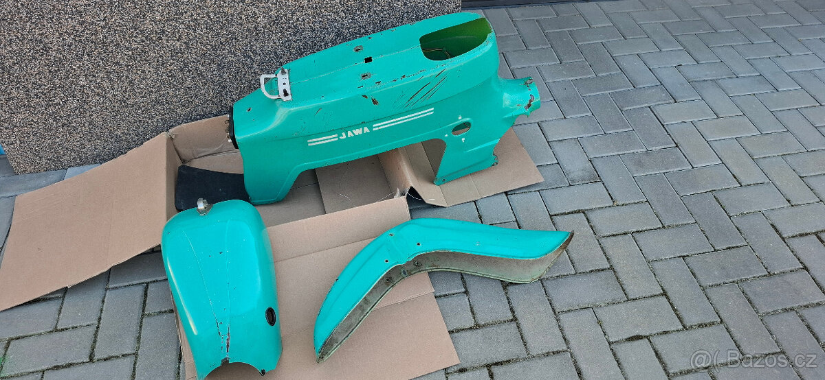 plechy, kryty, blatník, Jawa 50/20/21 - 2