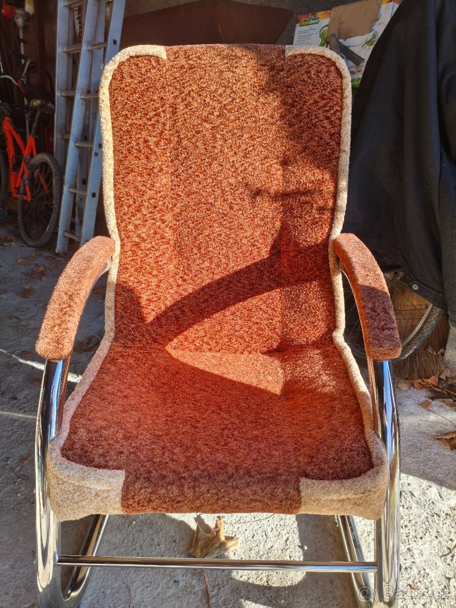 Retro chromovaná křesla - 2